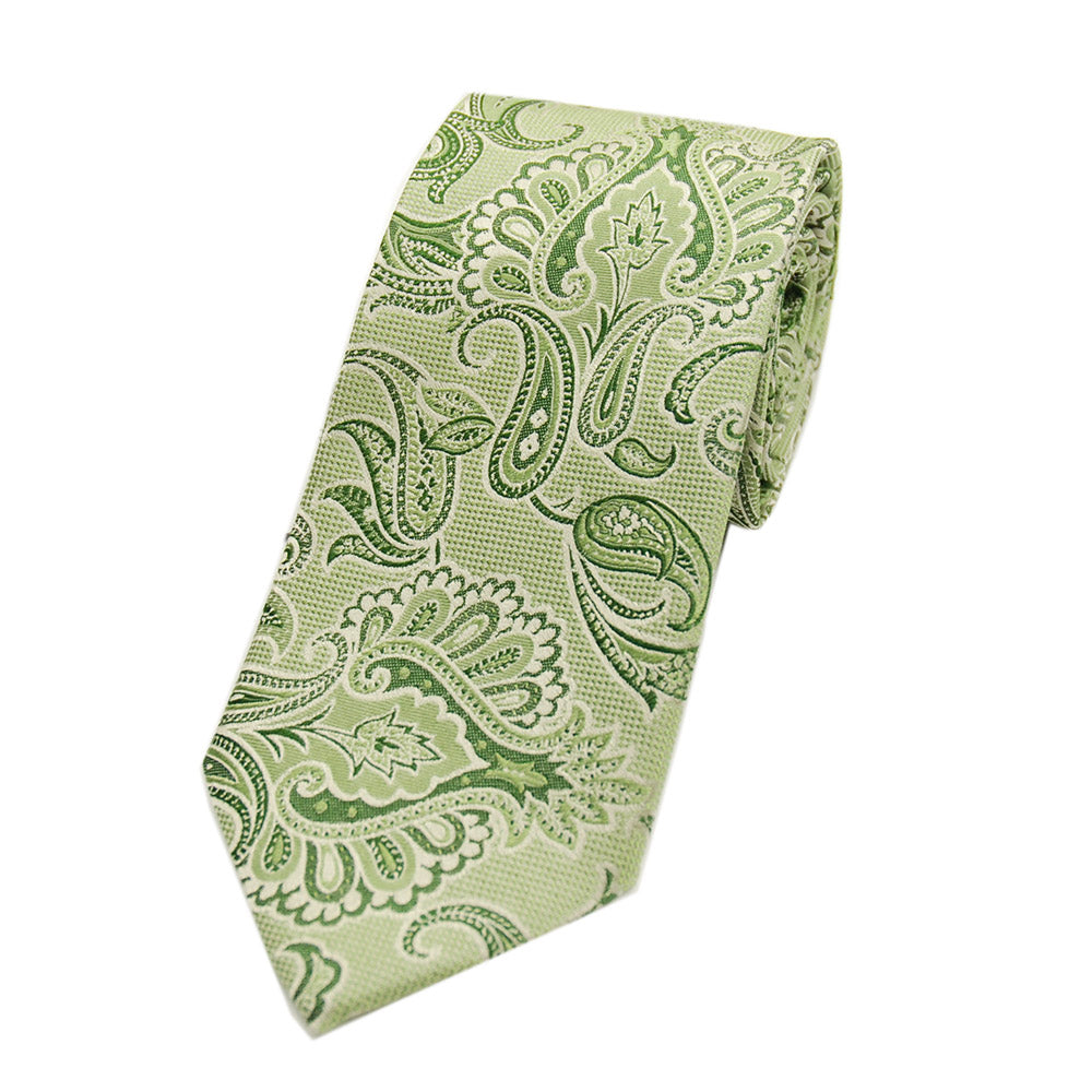 Grüne Paisley-Krawatte⎪ Giorgio Redaelli