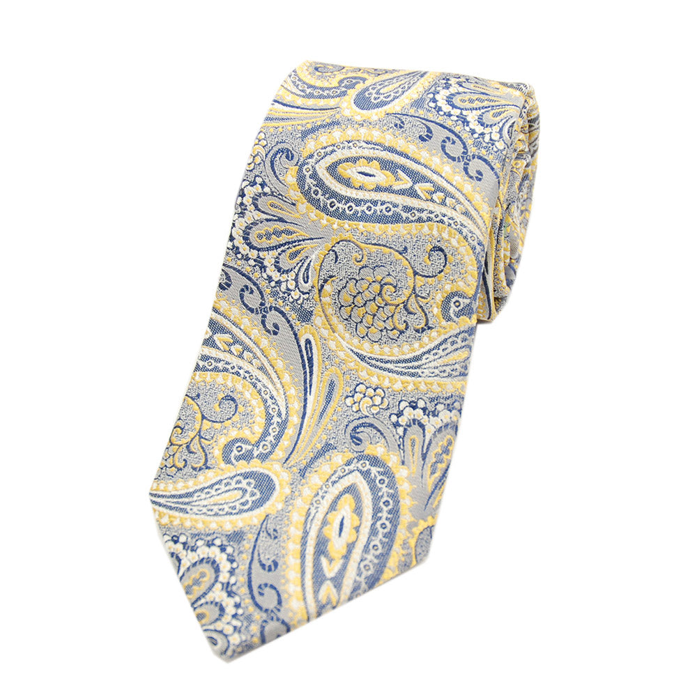 Blue / Yellow tie⎪ Giorgio Redaelli