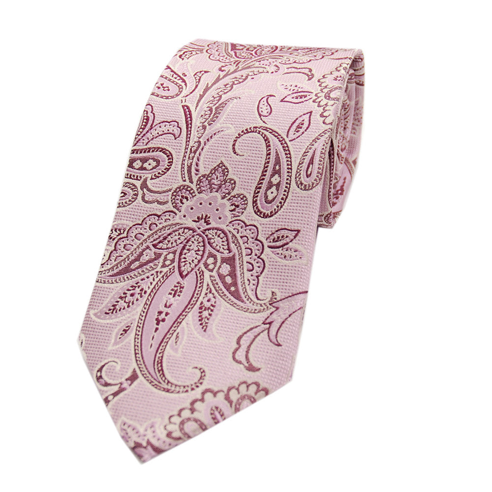 Rosa Paisley-Krawatte⎪ Giorgio Redaelli