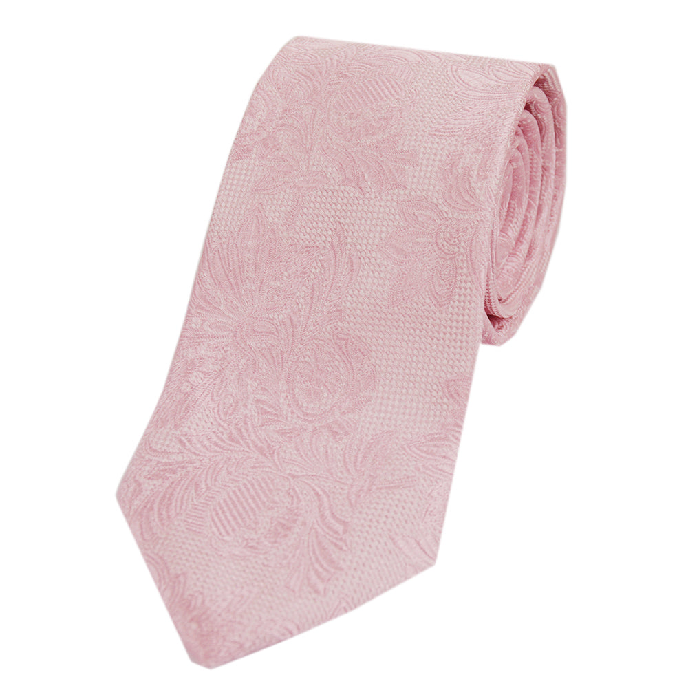 Rosa mönstrad sidenslips⎪ Giorgio Redaelli