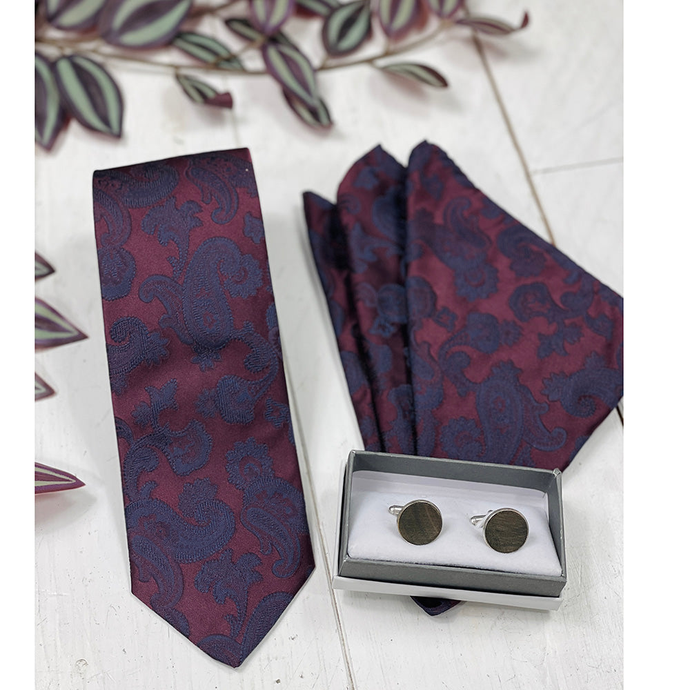 Burgundy paisley solmio⎪ Giorgio Redaelli
