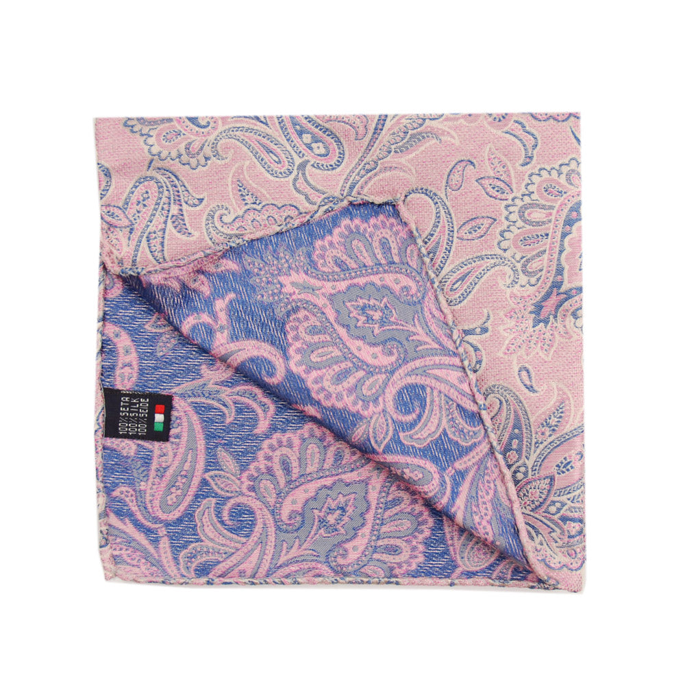 Ljusrosa mönstrad näsduk⎪Giorgio Redaelli