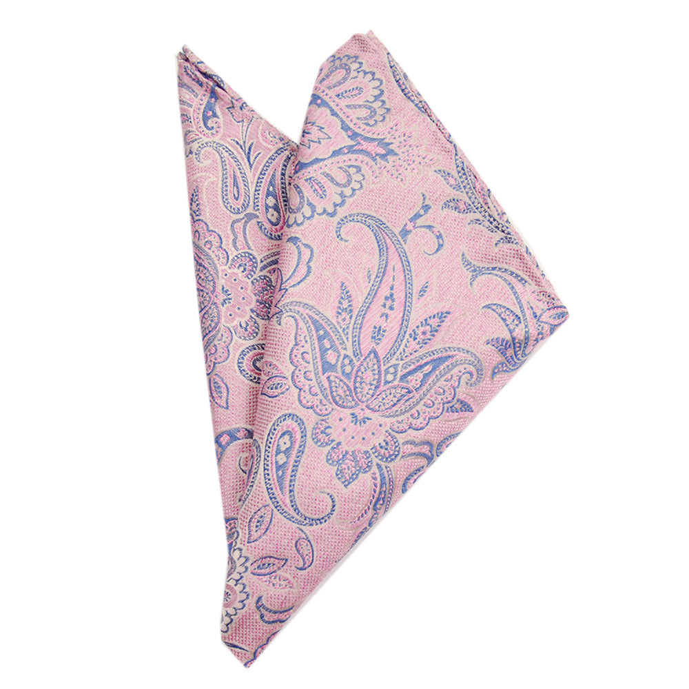 Ljusrosa mönstrad näsduk⎪Giorgio Redaelli