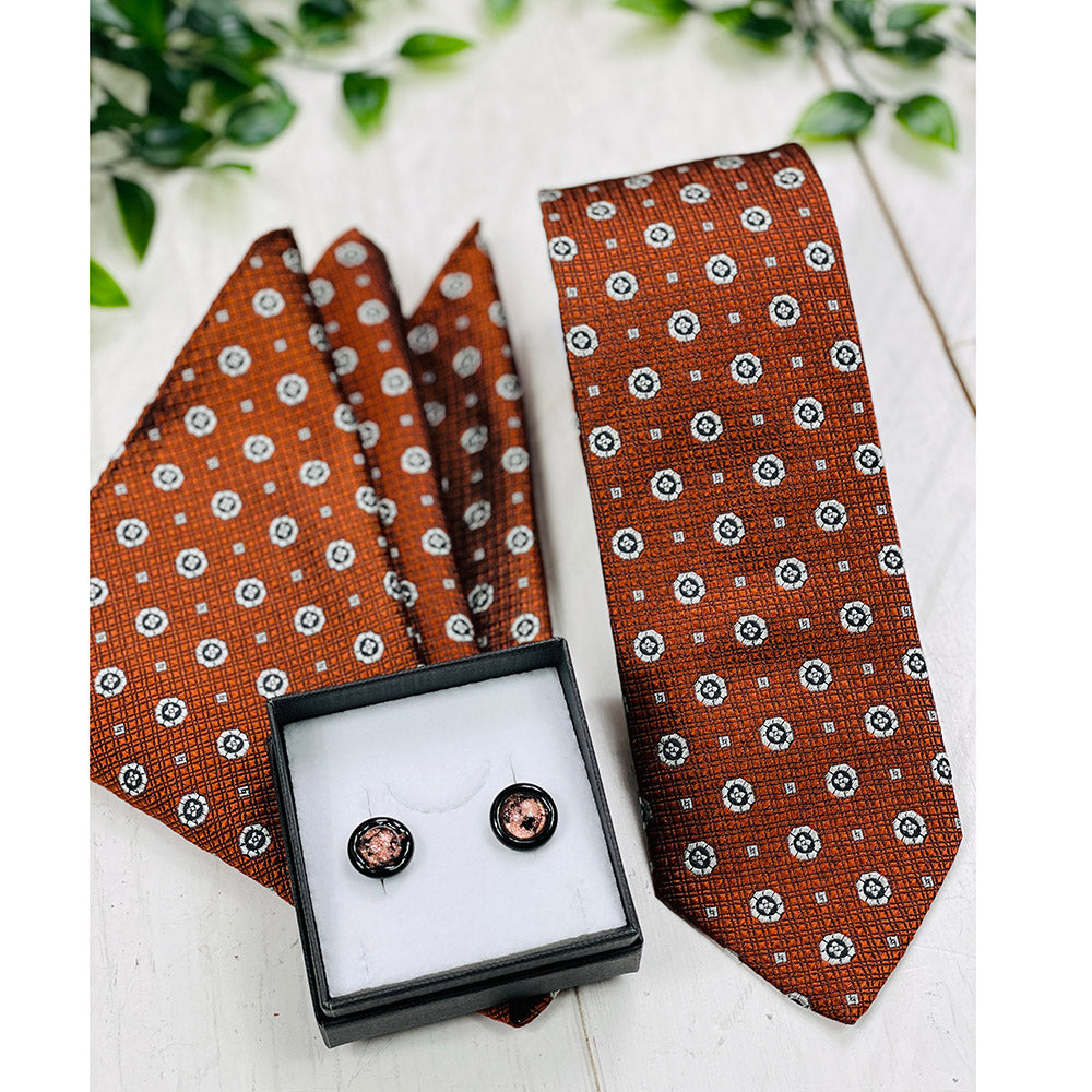 Tummanoranssi Einstecktuch ⎪ Giorgio Redaelli