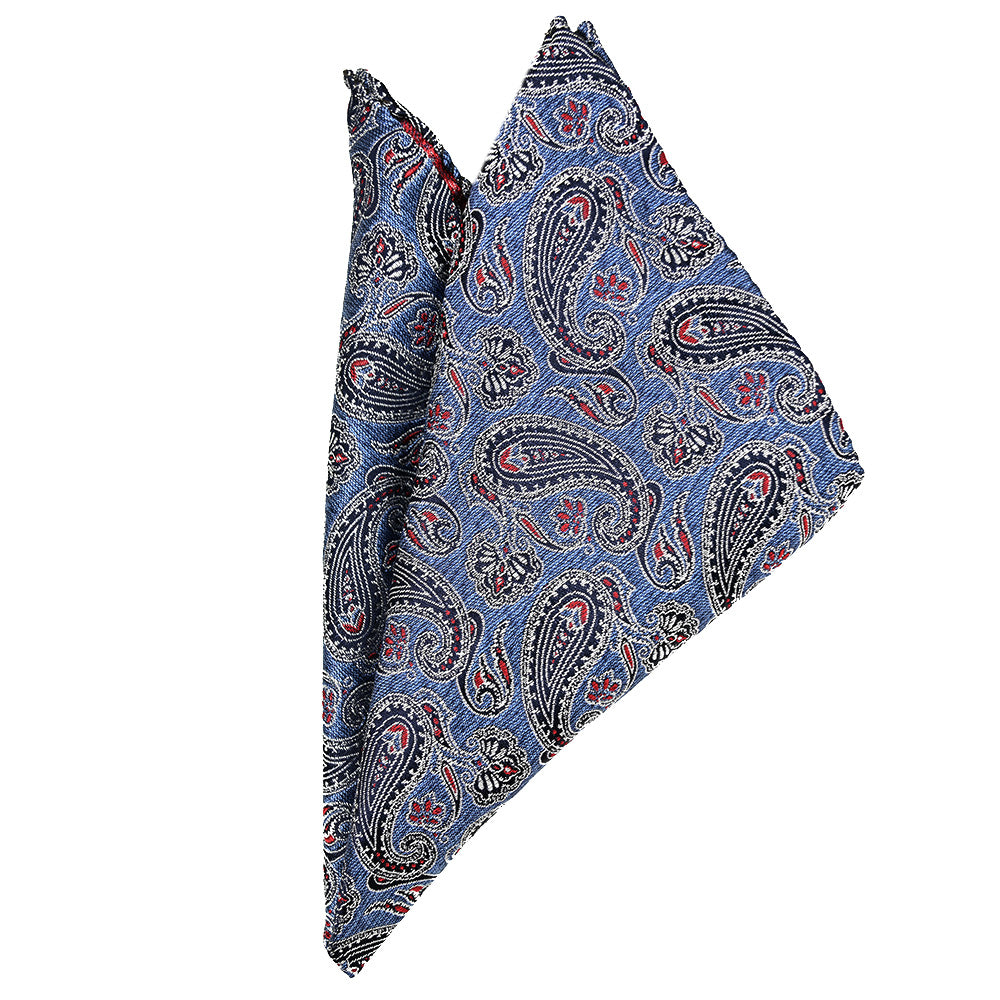 Sininen paisley taskuliina⎪ Giorgio Redaelli