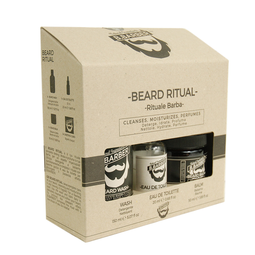 Beard Care Set ⎪ Beard Ritual ⎪ B. Barber
