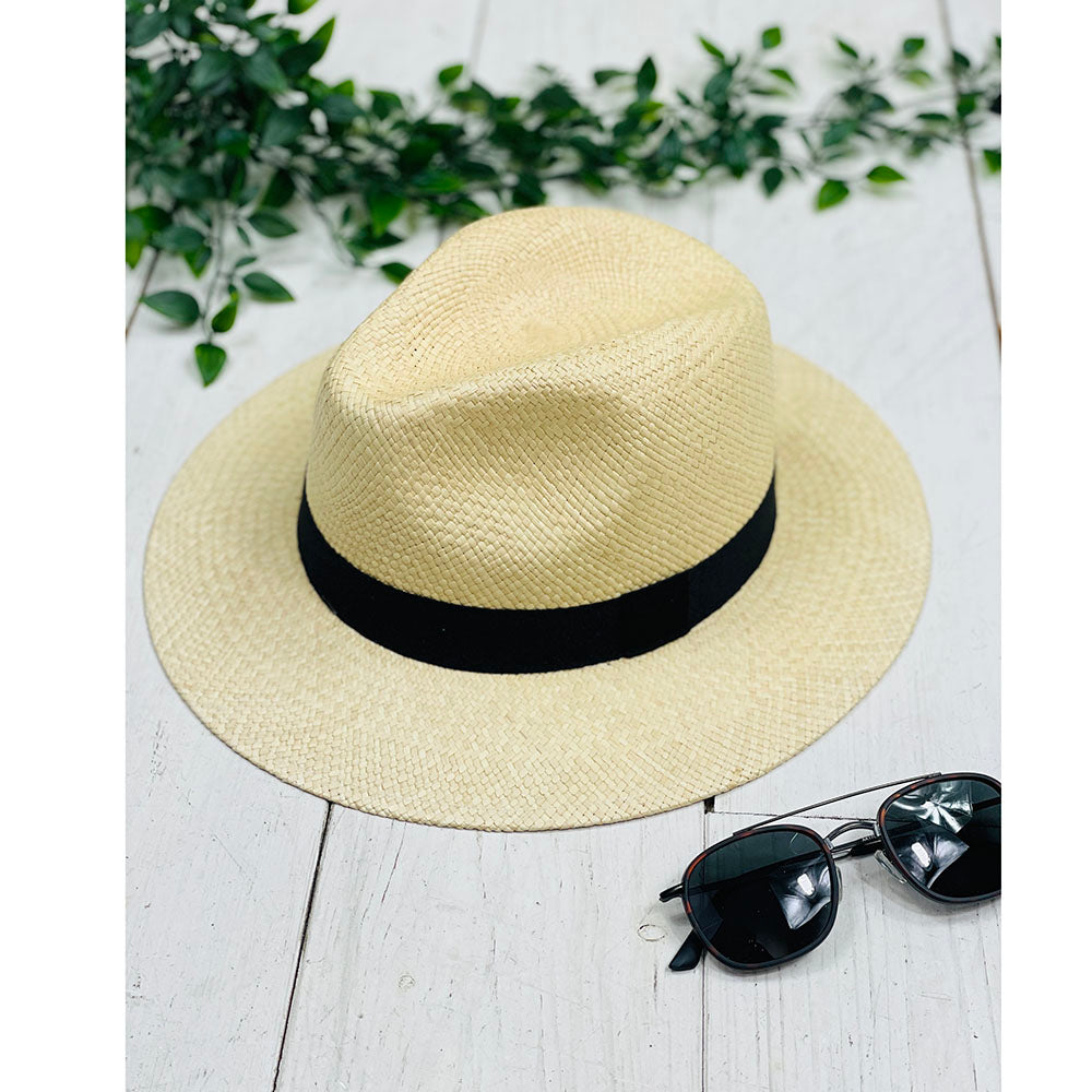 Panama hattu⎪ Grosgrain Natural⎪ Hologramme