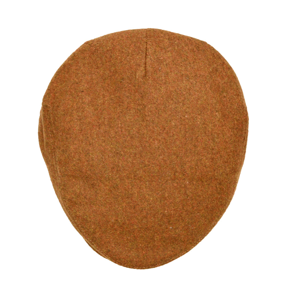 Oranger Flat Cap ⎪ Piemonte Wolle ⎪ Hologramm