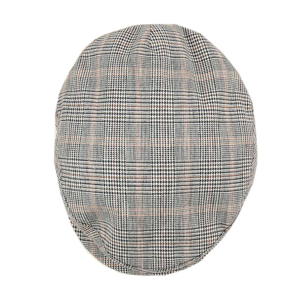 Musta ruudullinen flat cap ⎪ Hologramme