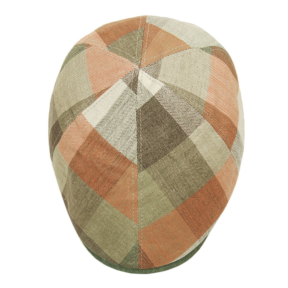 Grön rutig flat cap ⎪Gatsby ⎪ Hologramme