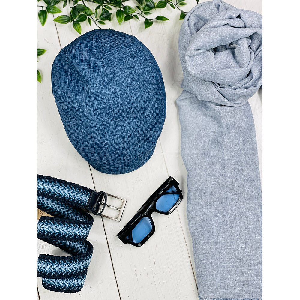 Blå flat cap ⎪Piemonte ⎪ Hologramme