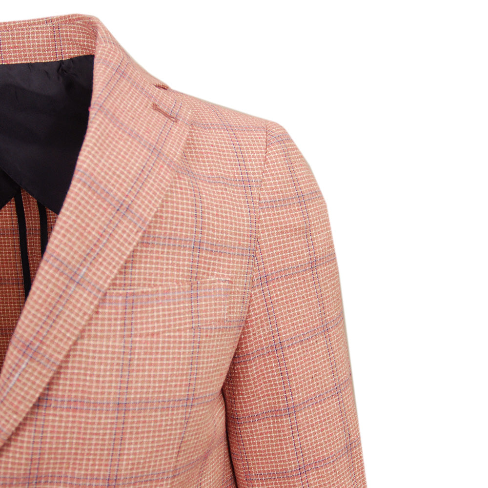 Rosa karierter Blazer ⎪ Roland ⎪ Nous