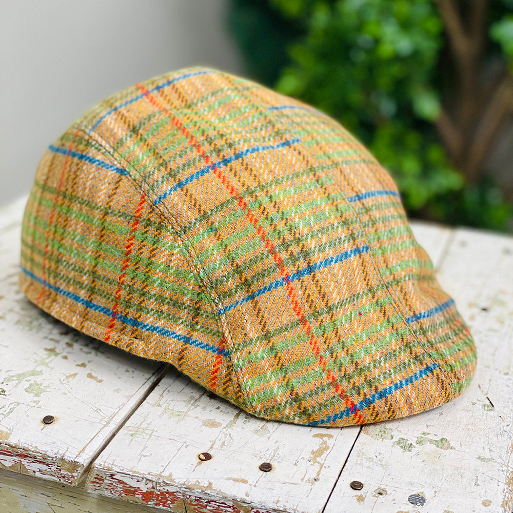 Light brown checkered flat cap⎪ Mariotto ⎪ Bojua
