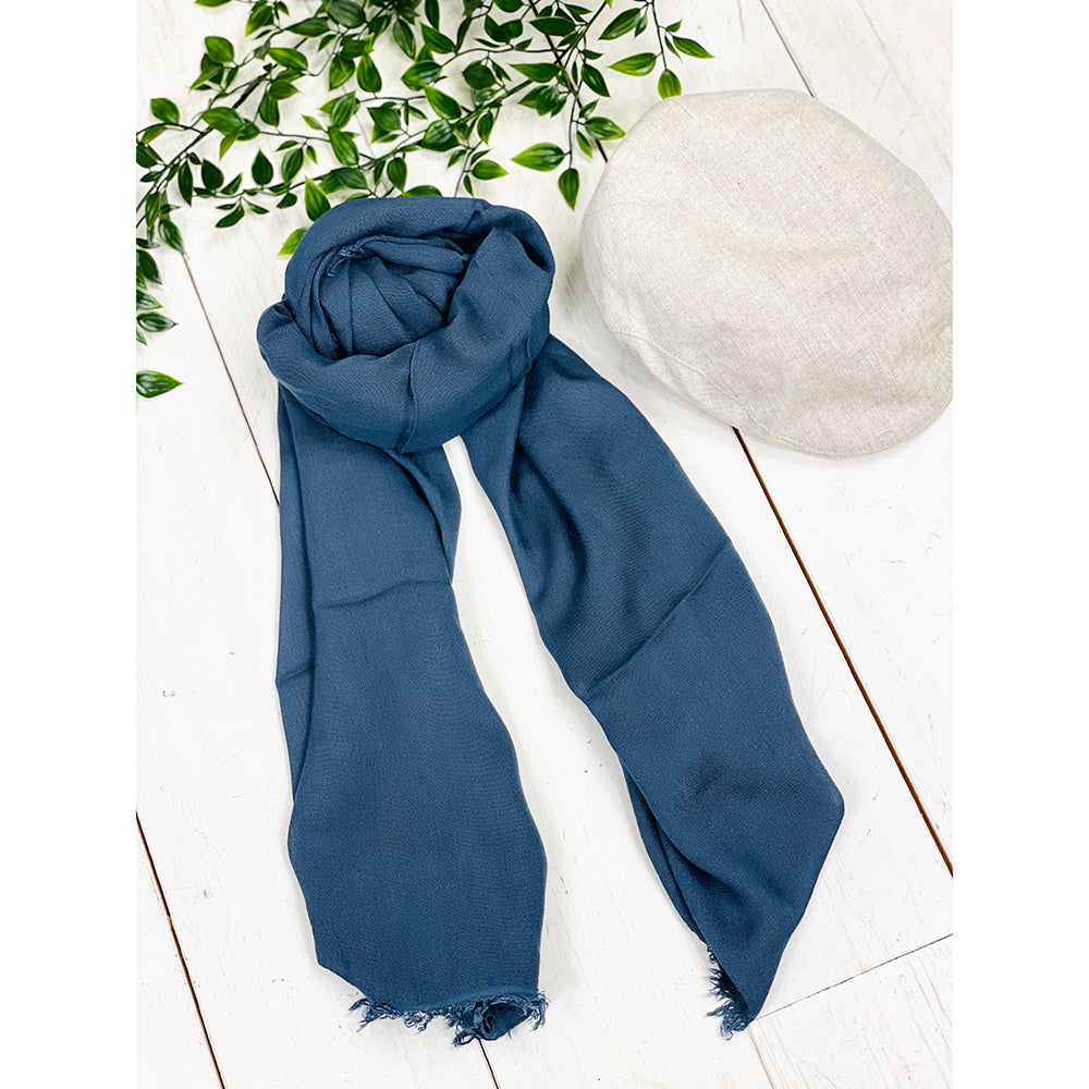 Dark blue scarf⎪ Bojua