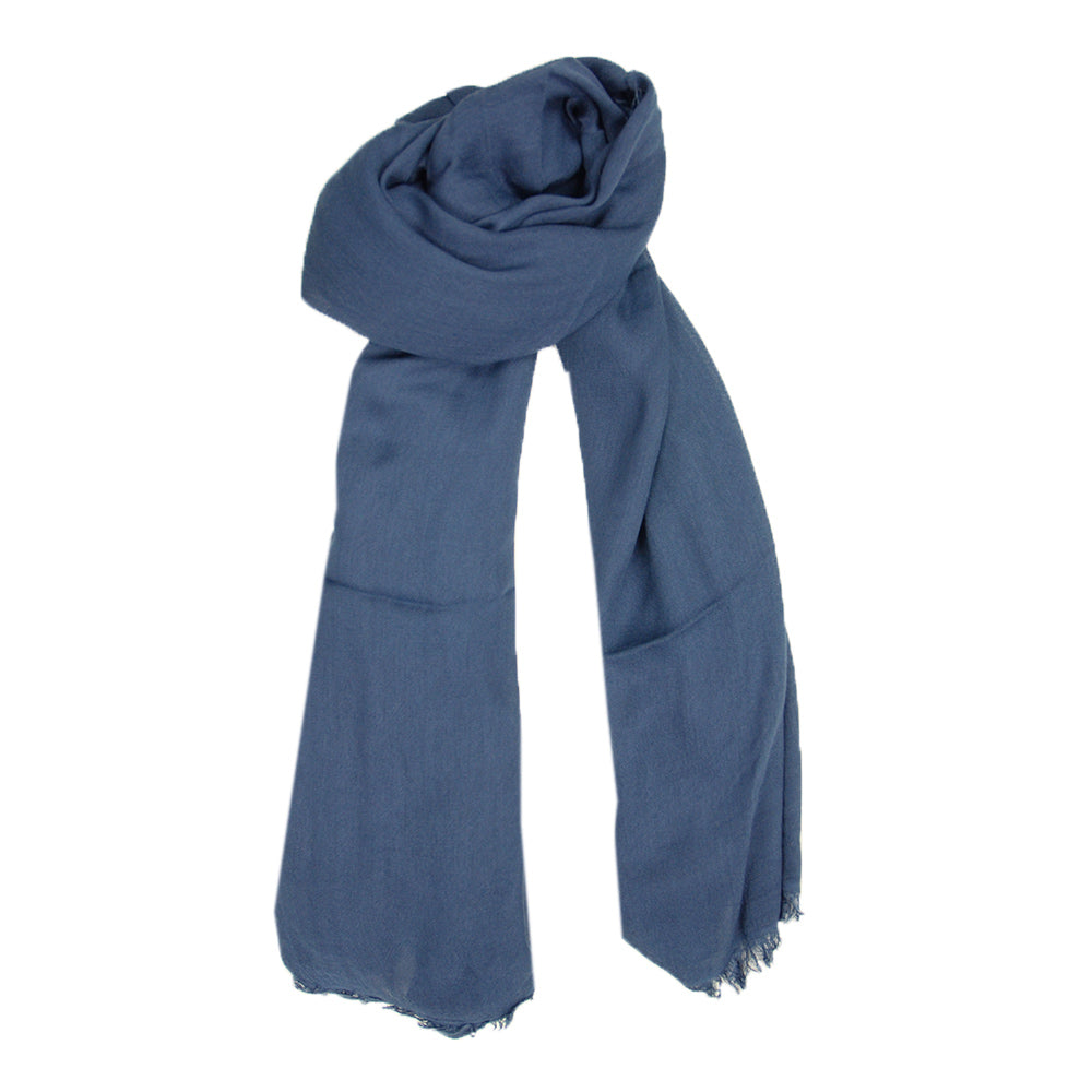 Dunkelblauer Schal ⎪Stilvolle Herrenschals⎪