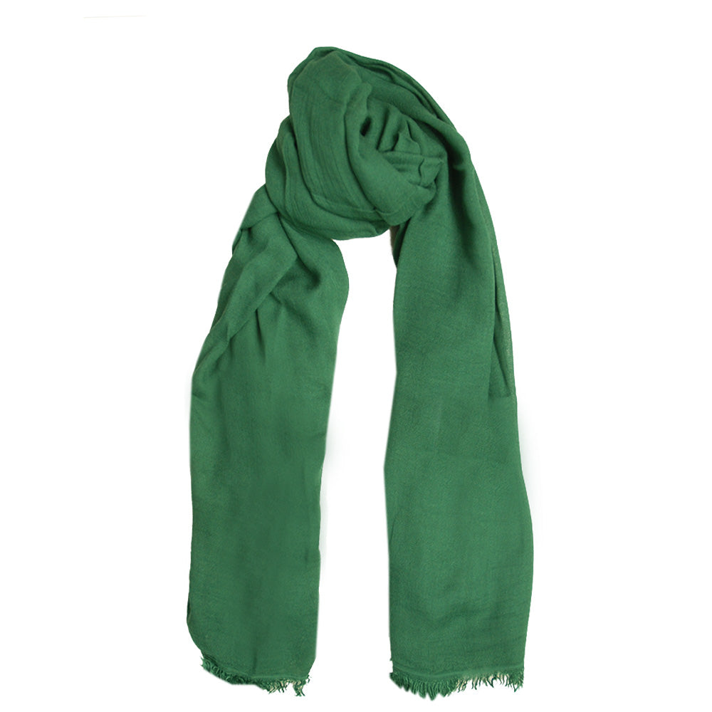 Forest green scarf⎪ Bojua