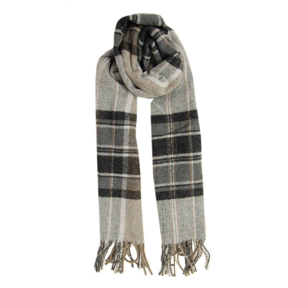 Gray scarf polka dot⎪Bojua