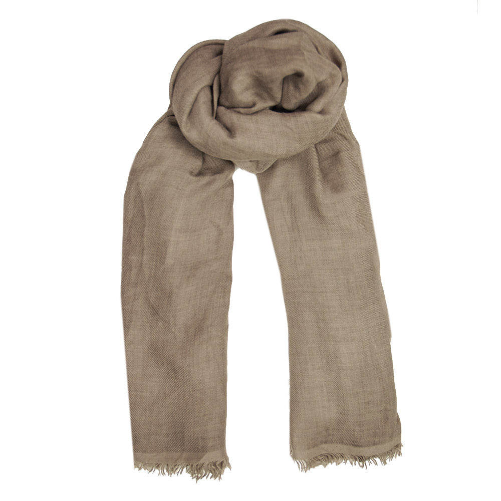 Rust orange checkered scarf⎪ Bojua