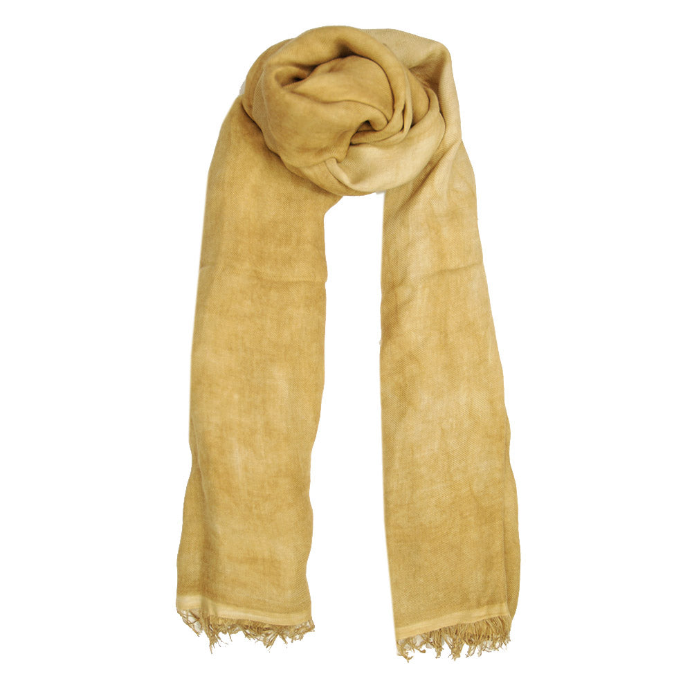Rust orange checkered scarf⎪ Bojua
