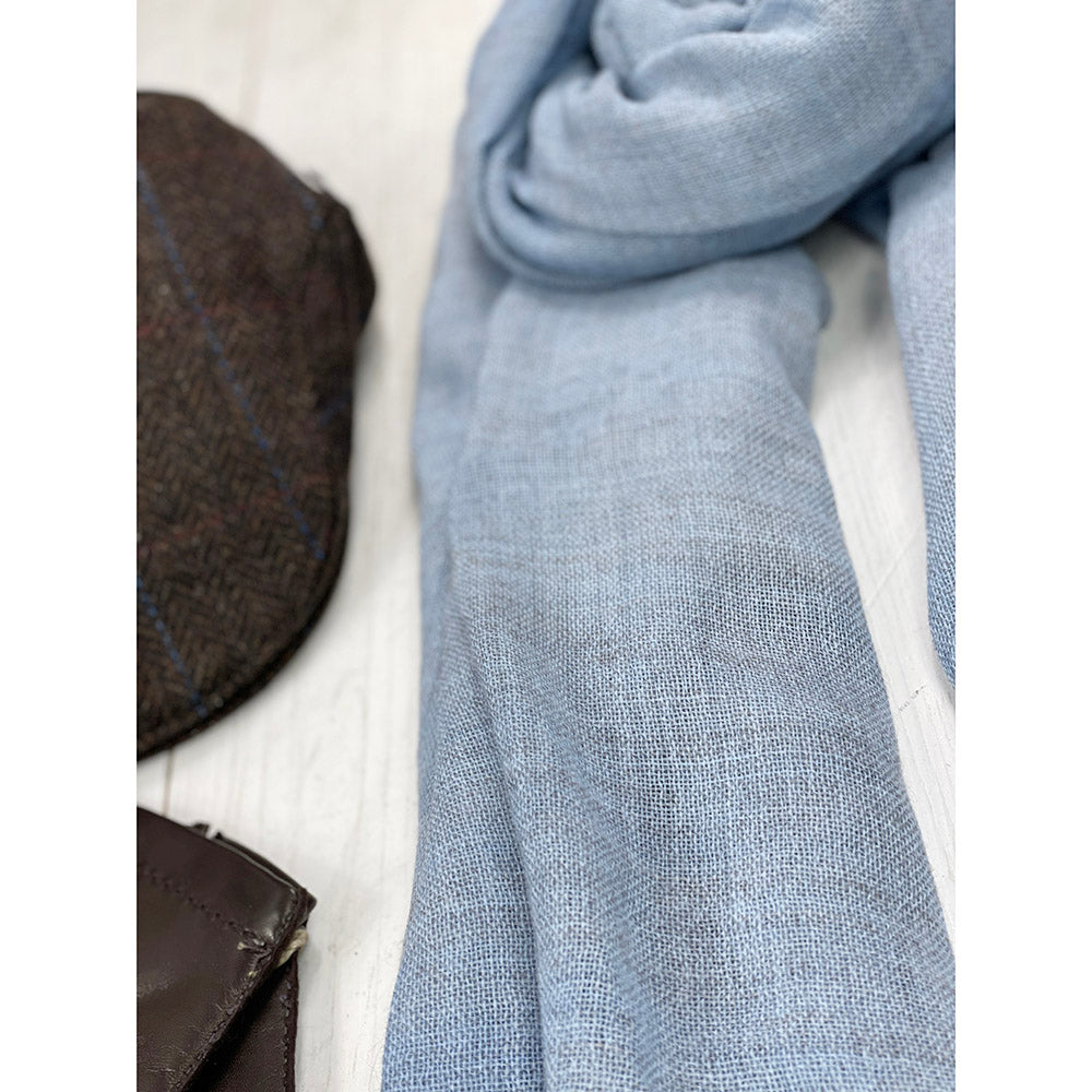 Vaaleansininen kaulahuivi⎪ Bojua