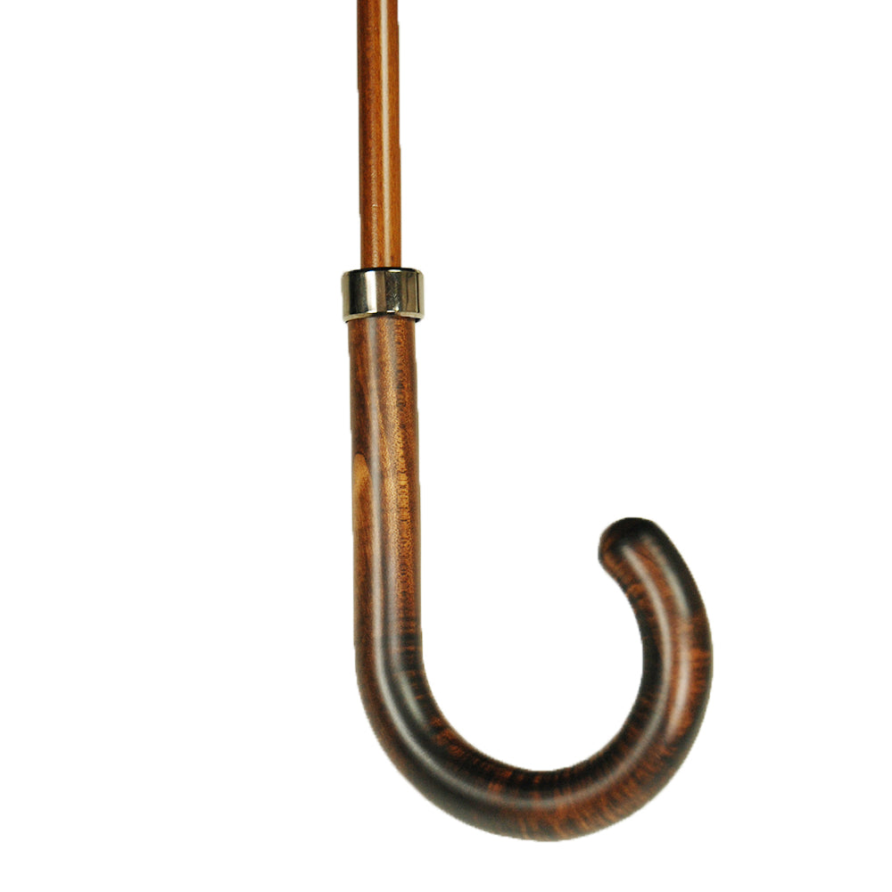 Musta sateenvarjo puuvarrella ⎪Ince Umbrellas