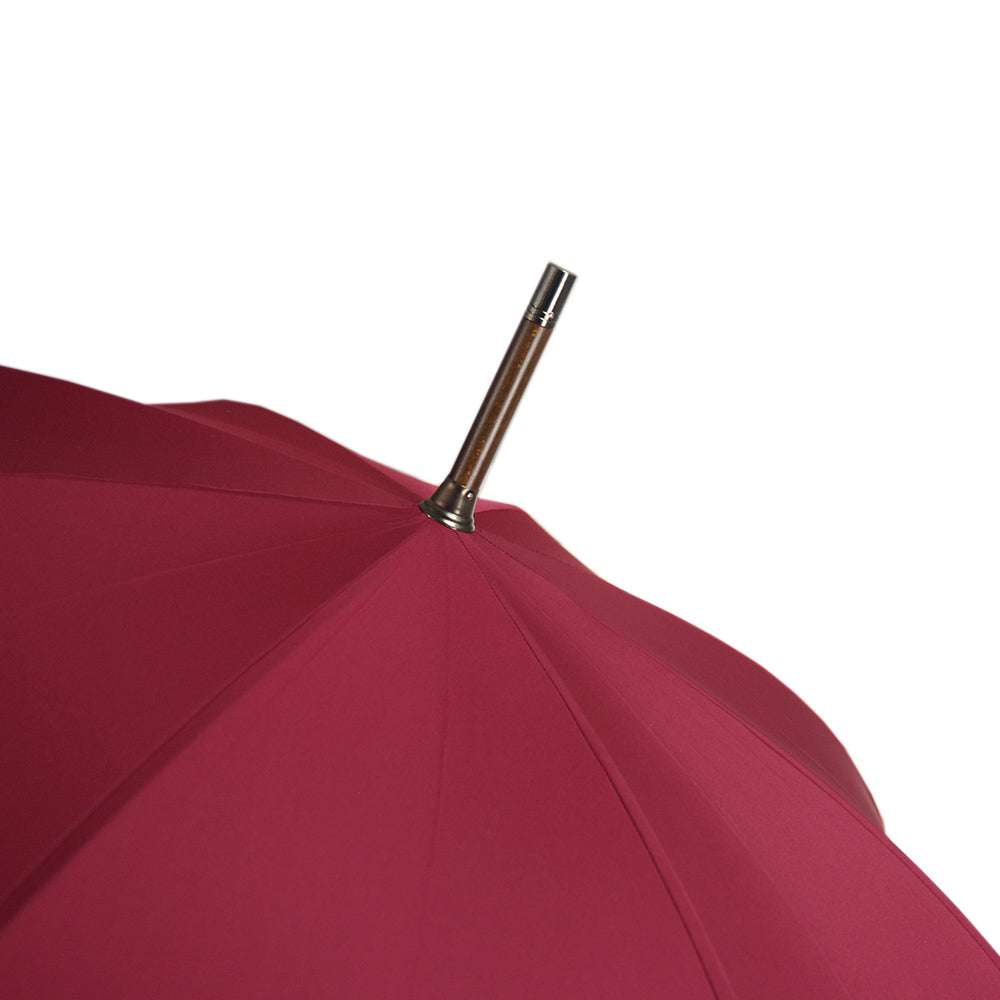 Viininpunainen sateenvarjo puuvarrella⎪ Ince Umbrellas