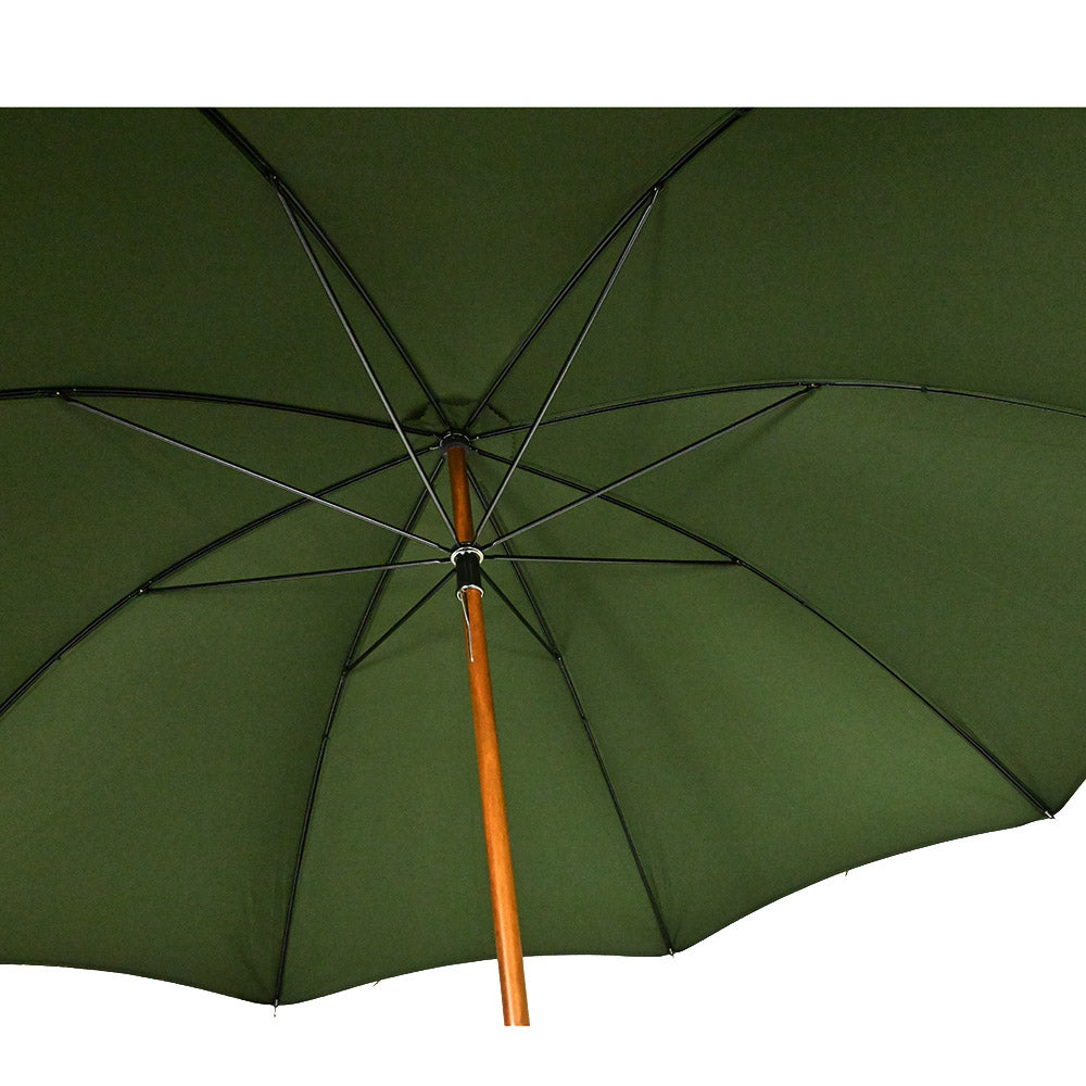 Vihreä sateenvarjo puuvarrella ⎪ Ince Umbrellas
