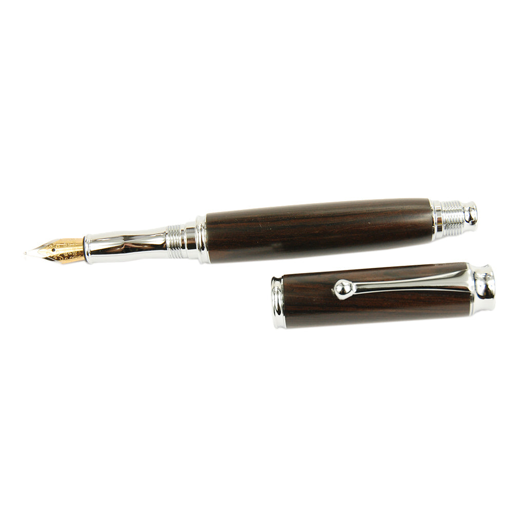 Mustetäytekynä ⎪ Macassar Ebony ⎪ James Gilbert