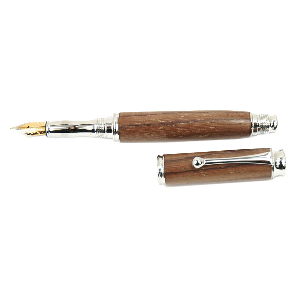 Puinen mustetäytekynä ⎪Indian Rosewood ⎪ James Gilbert