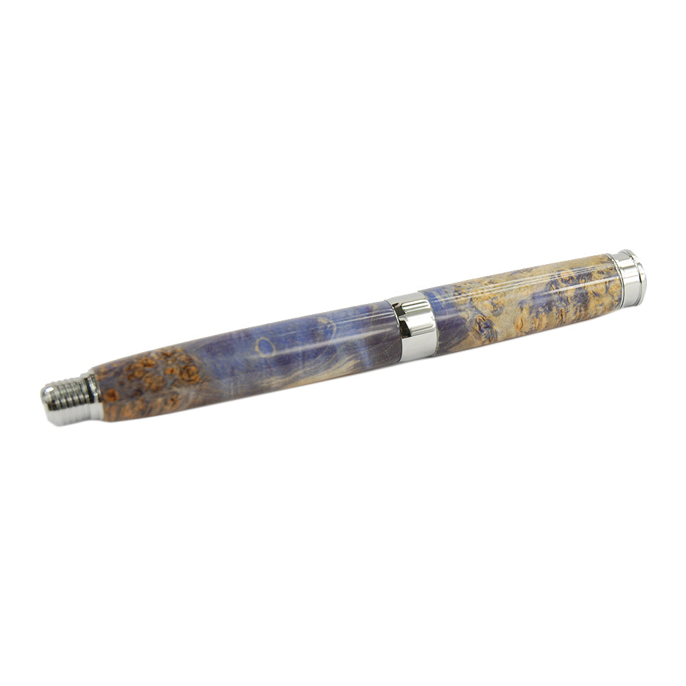 Holz-Füllfederhalter ⎪ Ahornknolle ⎪ Lavendel ⎪ James Gilbert