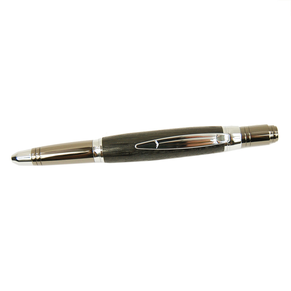 Wooden Ballpoint Pen ⎪ Bog Oak ⎪ James Gilbert