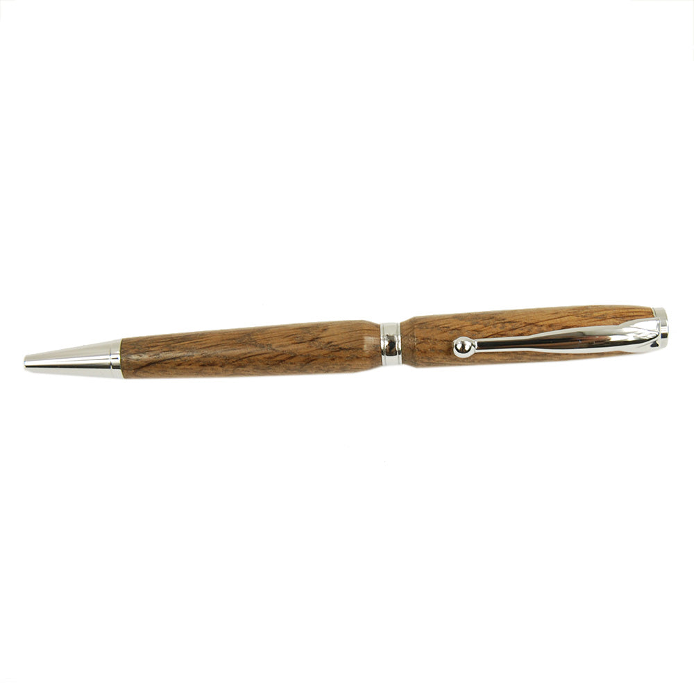 Wooden Ballpoint Pen ⎪ Flame Maple ⎪ Yellow ⎪ James Gilbert