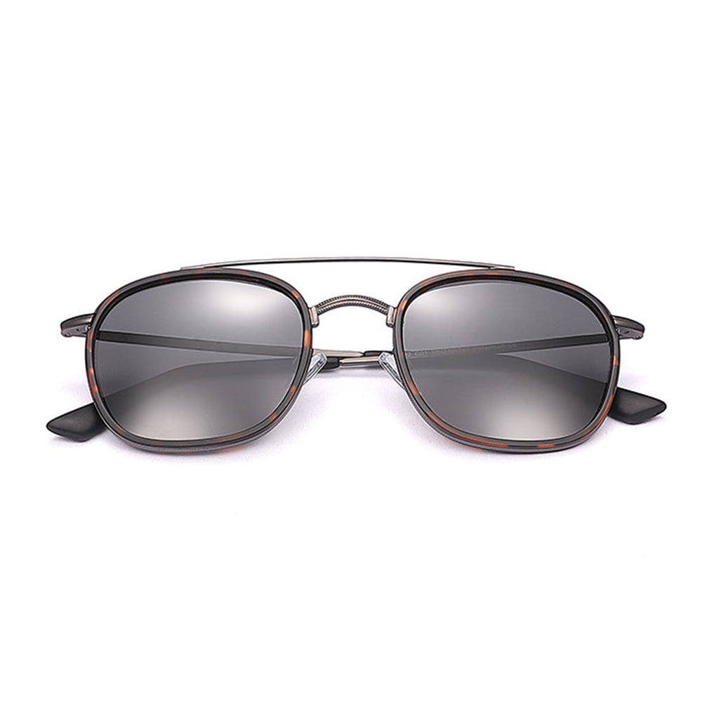 Tortoise-patterned sunglasses ⎪ Jones Black ⎪ JohNocera