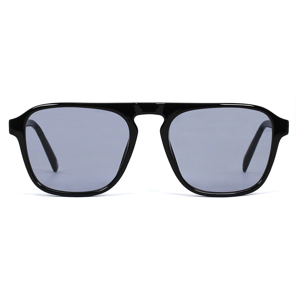 Schwarze Sonnenbrille mit getönten Gläsern⎪ Self Smoke⎪ JohNocera
