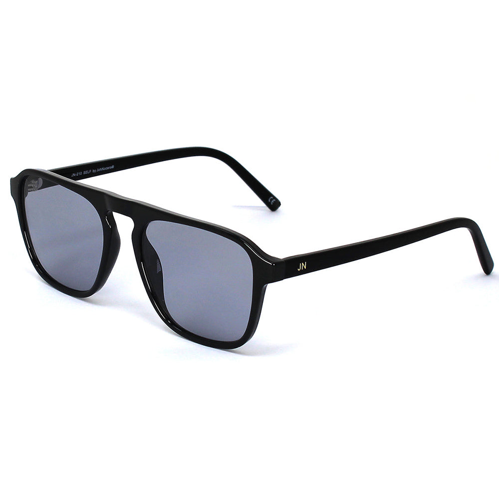 Schwarze Sonnenbrille mit getönten Gläsern⎪ Self Smoke⎪ JohNocera