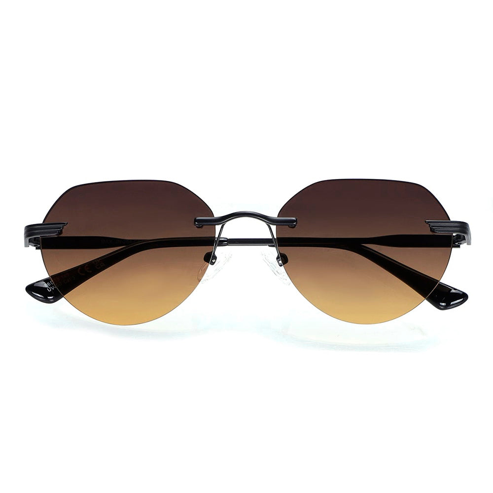 Schwarze Sonnenbrille mit Verlaufsgläsern⎪ Max ⎪ JohNocera