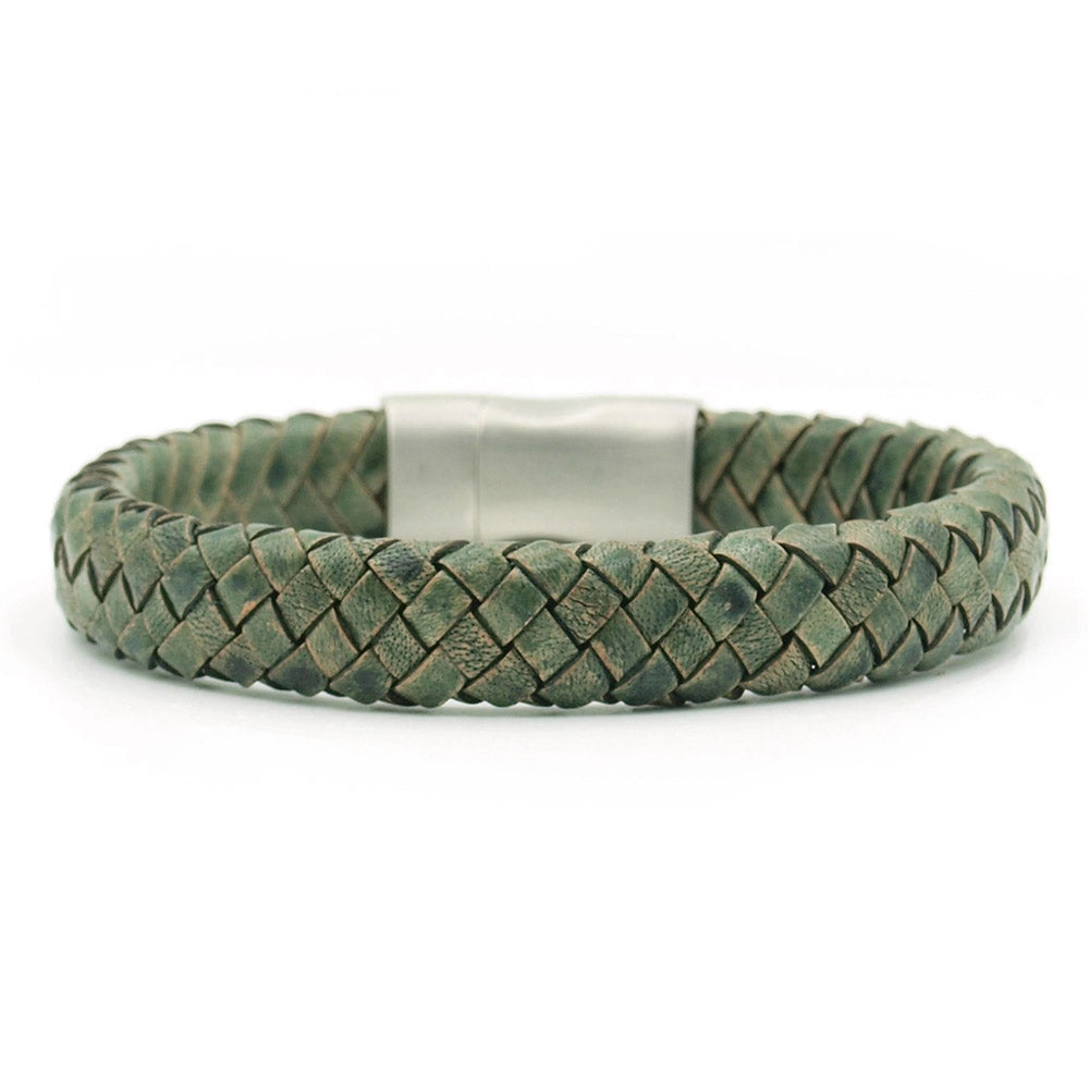 Brown leather bracelet ⎪ Malang ⎪ By Julian