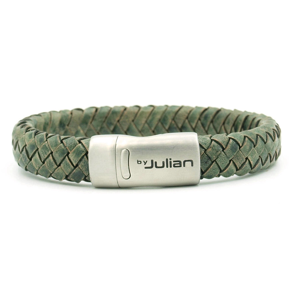 Brown leather bracelet ⎪ Malang ⎪ By Julian