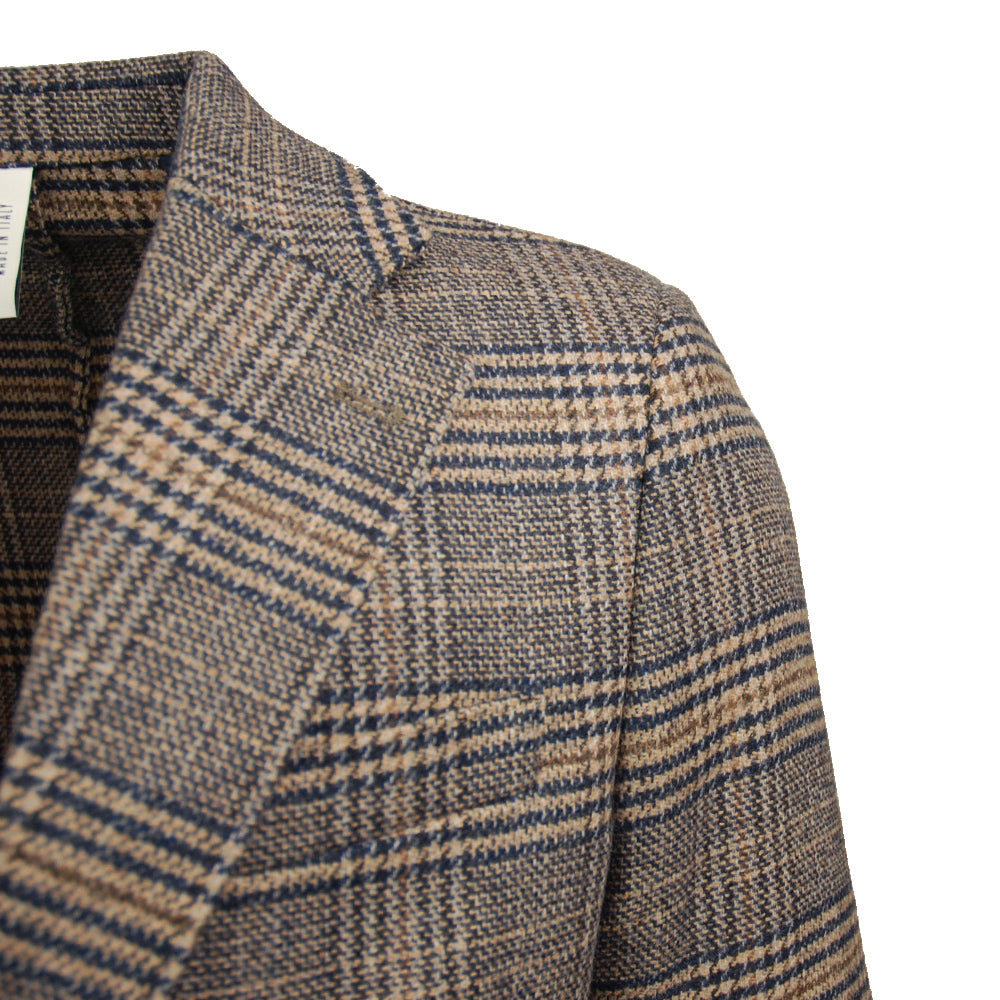 Blauer / Brauner karierter Blazer ⎪ Brindisi ⎪ Marselo