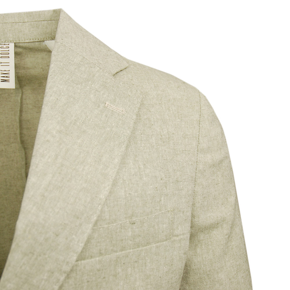 Brun fiskbensmönstrad blazer ⎪ Ravenna⎪ Marselo