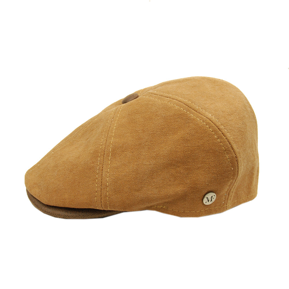 Ljusbrun rutig flat cap⎪ Newsboy⎪ M By Flechet