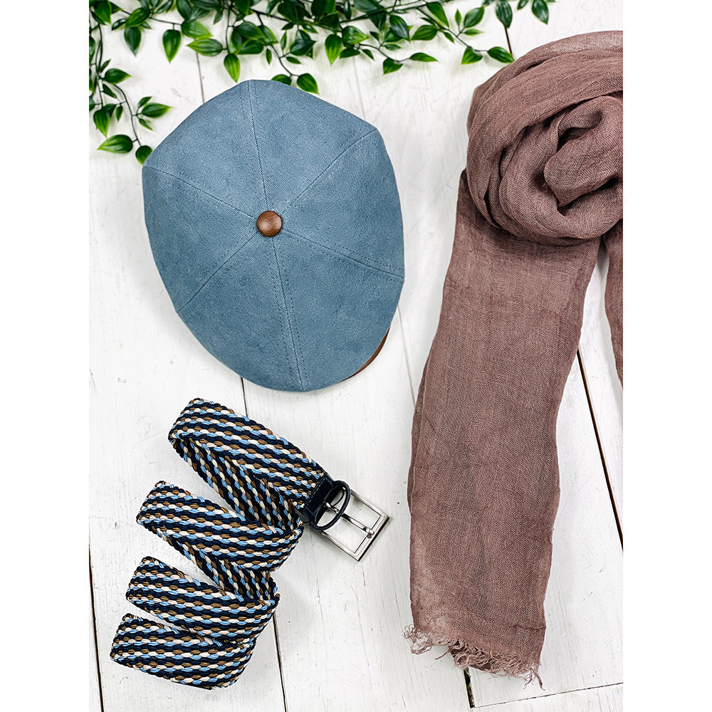 Ljusbrun rutig flat cap⎪ Newsboy⎪ M By Flechet