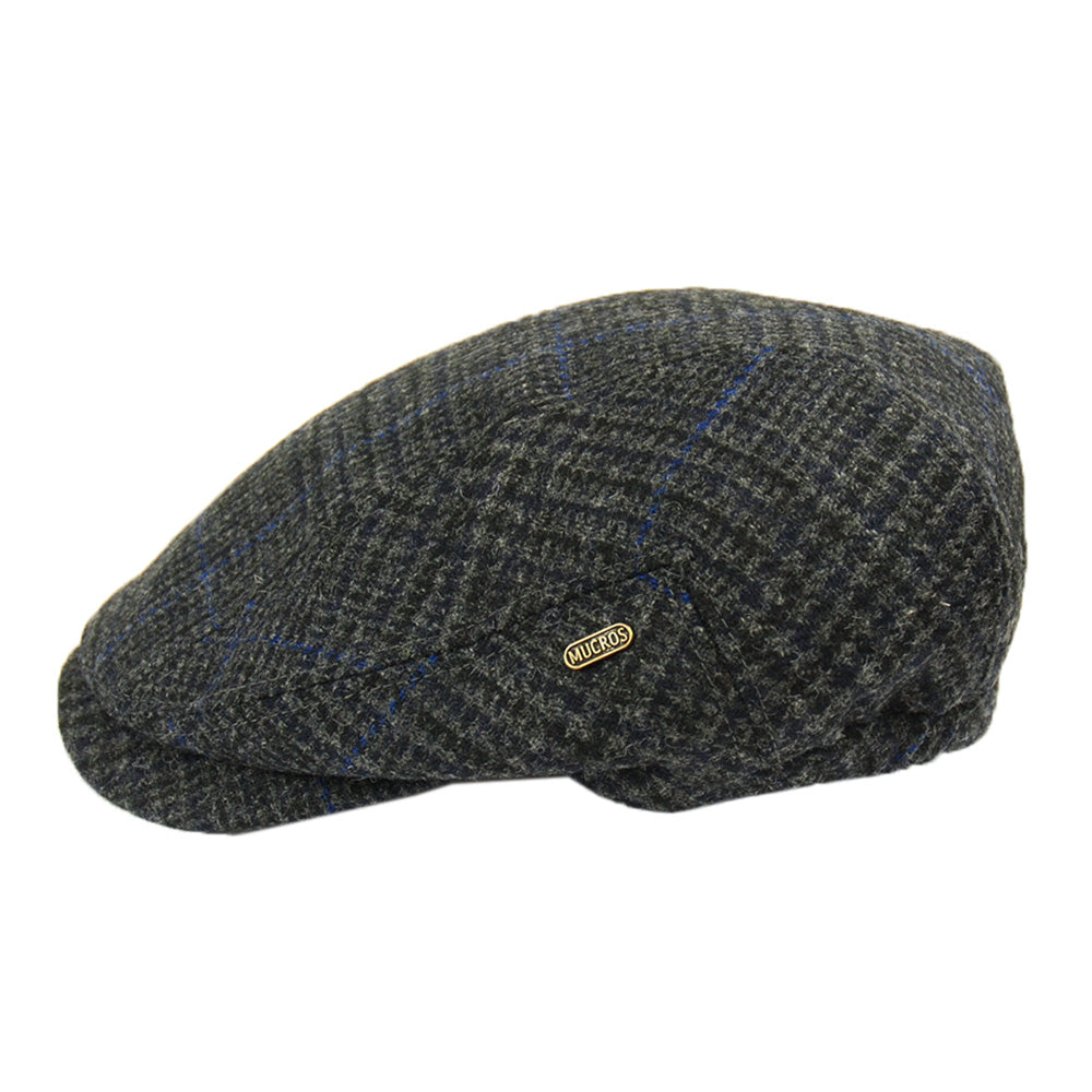 Tummanharmaa flat cap ⎪ Kerry 434 ⎪ Mucros Weavers