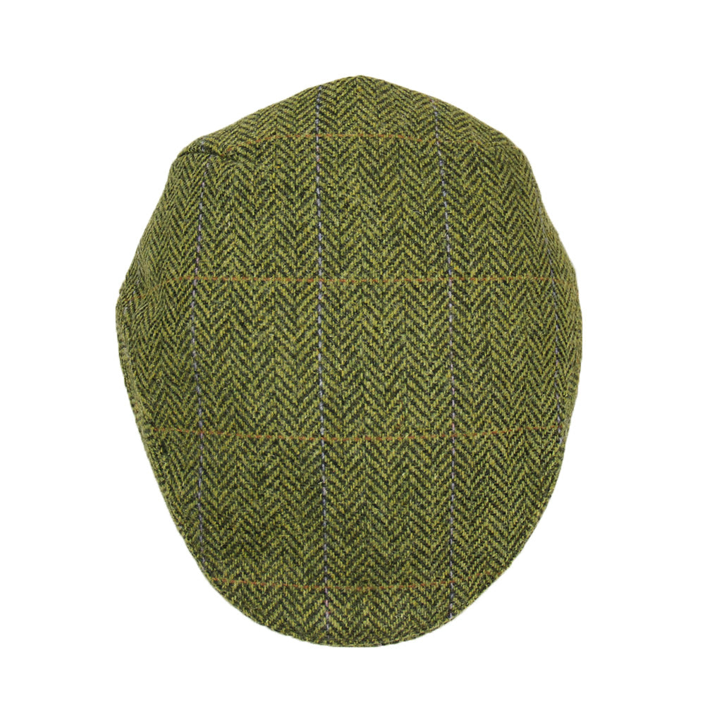 Grön rutig flat cap⎪ Trinity 51 ⎪ Mucros Weavers