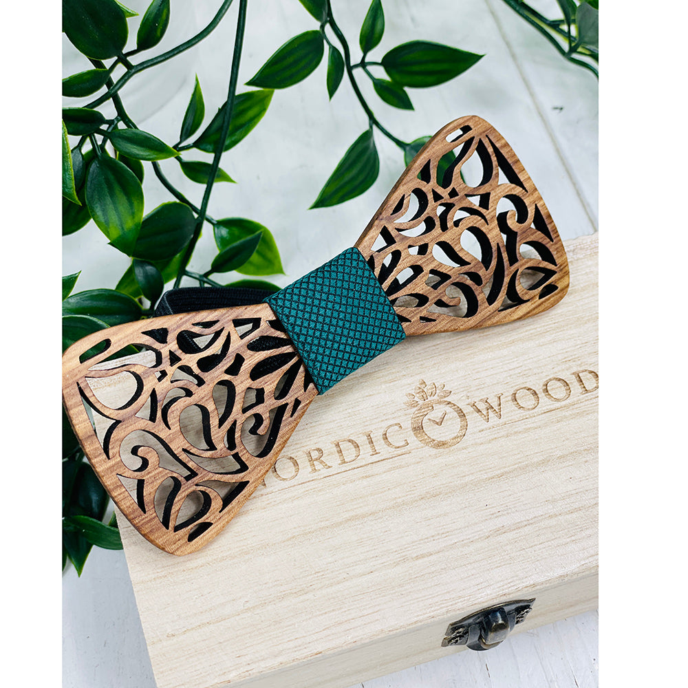 Puinen rusetti⎪ Kauri Green⎪ Nordic Wood