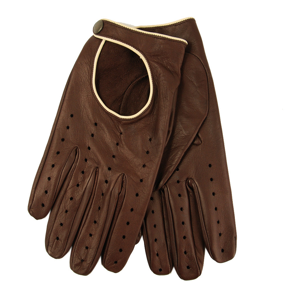 Mörkbruna körhandskar⎪ Omega Gloves