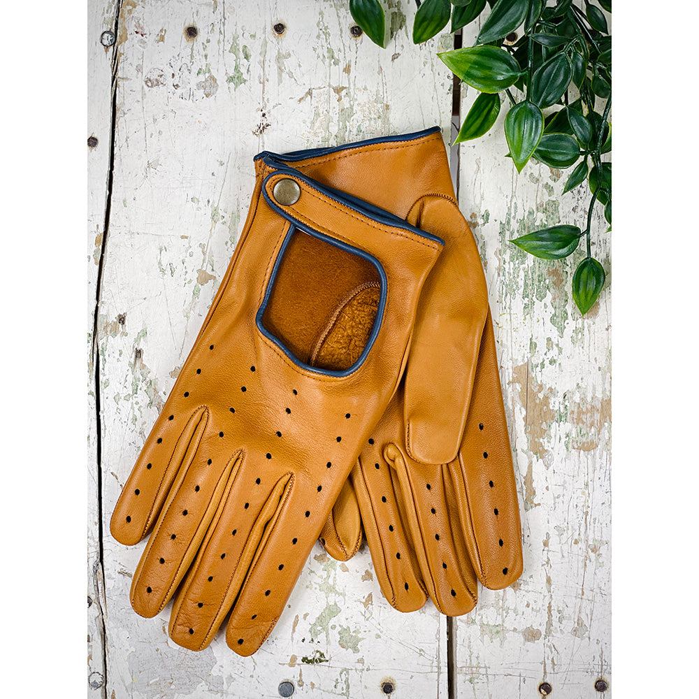 Ljusbruna körhandskar⎪ Omega Gloves