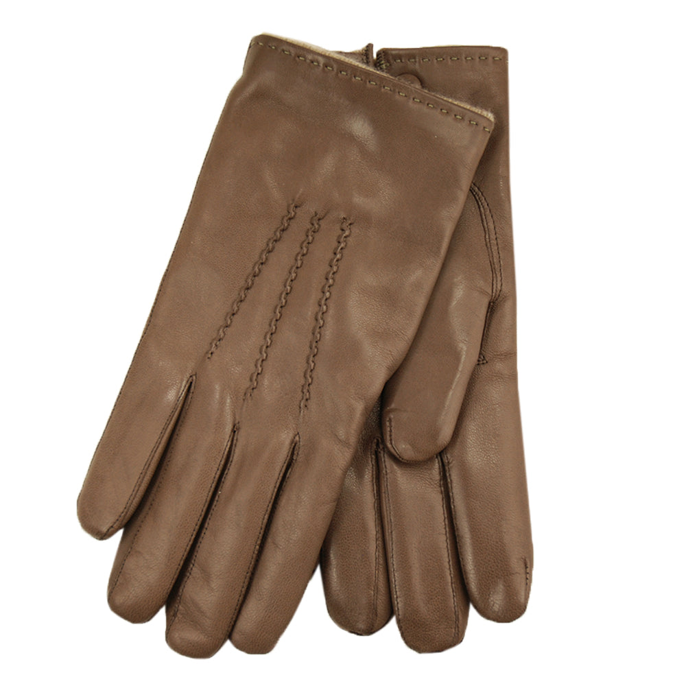 Light brown sheepskin gloves⎪ Kenneth ⎪ Omega Gloves