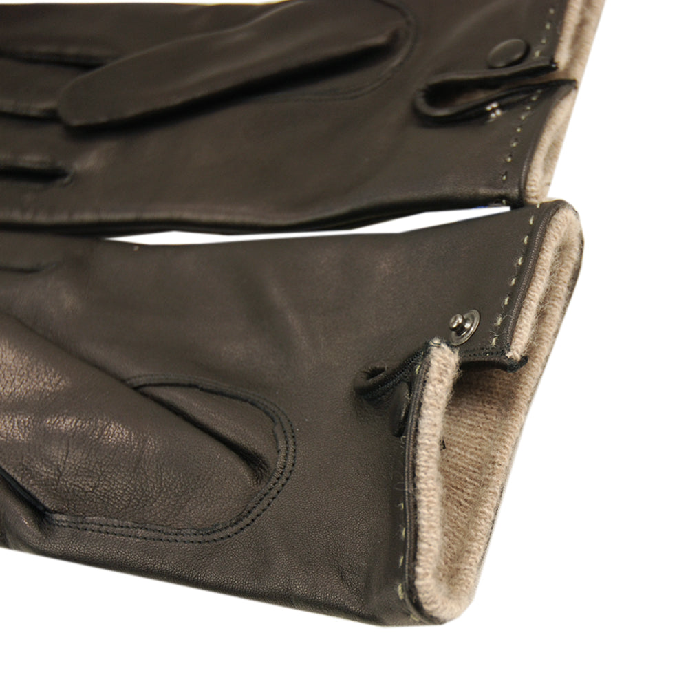 Black lamb leather gloves⎪ Kenneth ⎪ Omega Gloves