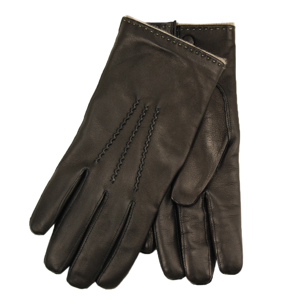 Black lamb leather gloves⎪ Kenneth ⎪ Omega Gloves